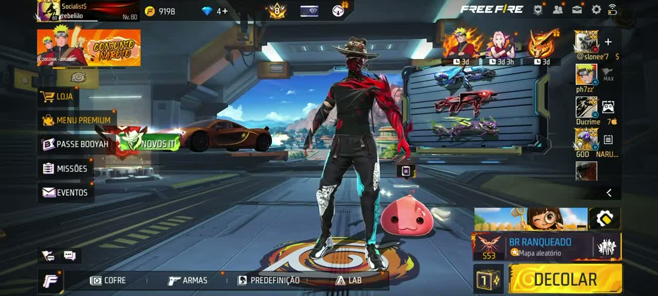 CONTA PRIME 8 + RAGNAROK 👺